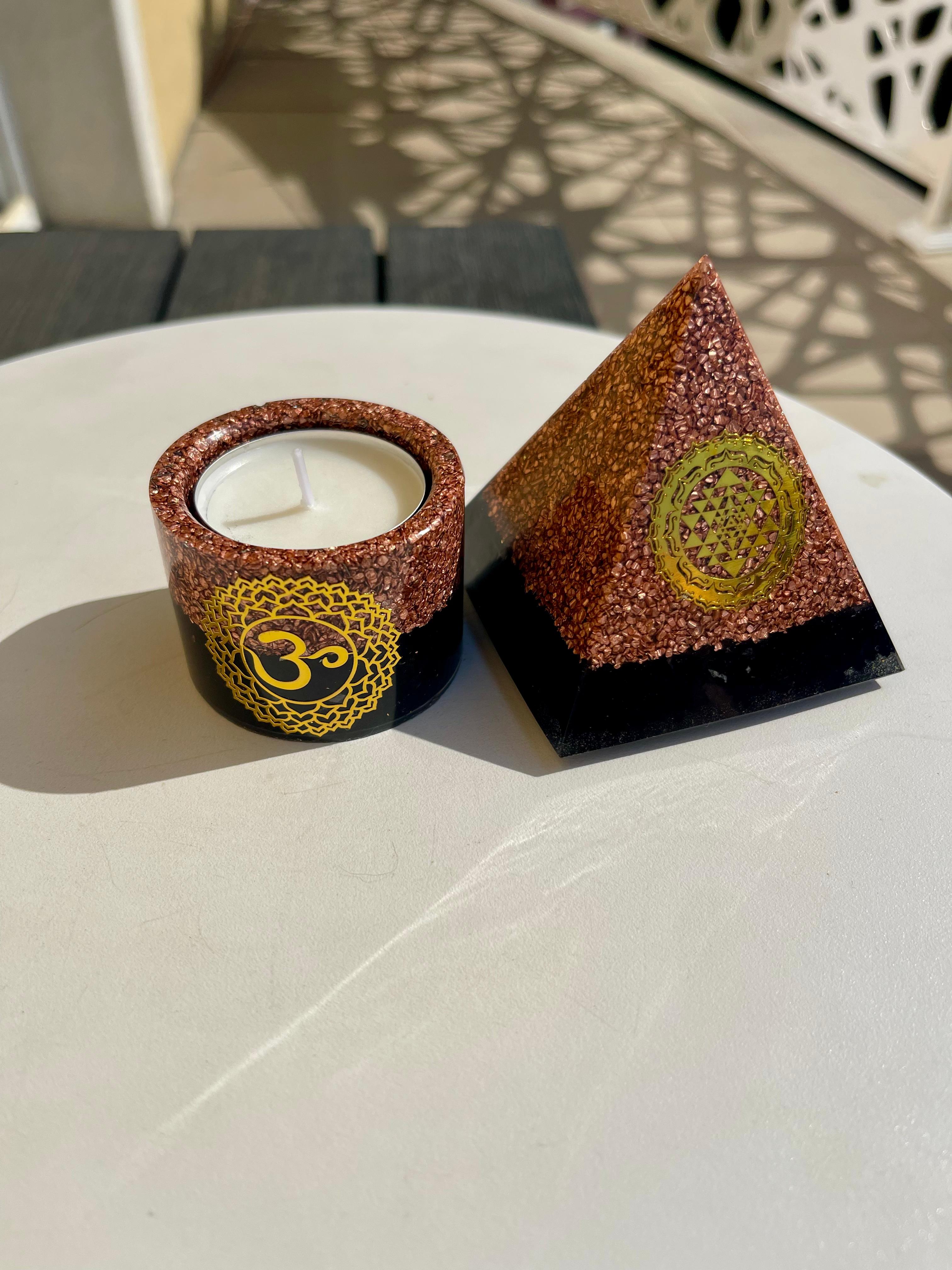 Pachetul „Lumină și Protecție” – Set energetic pentru intenții sacre