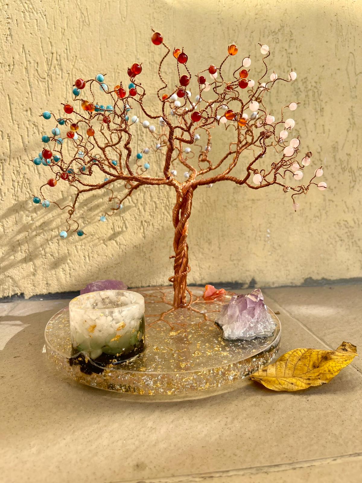 Copacul Luminii – Armonie între Inimă, Spirit și Lumină Divină