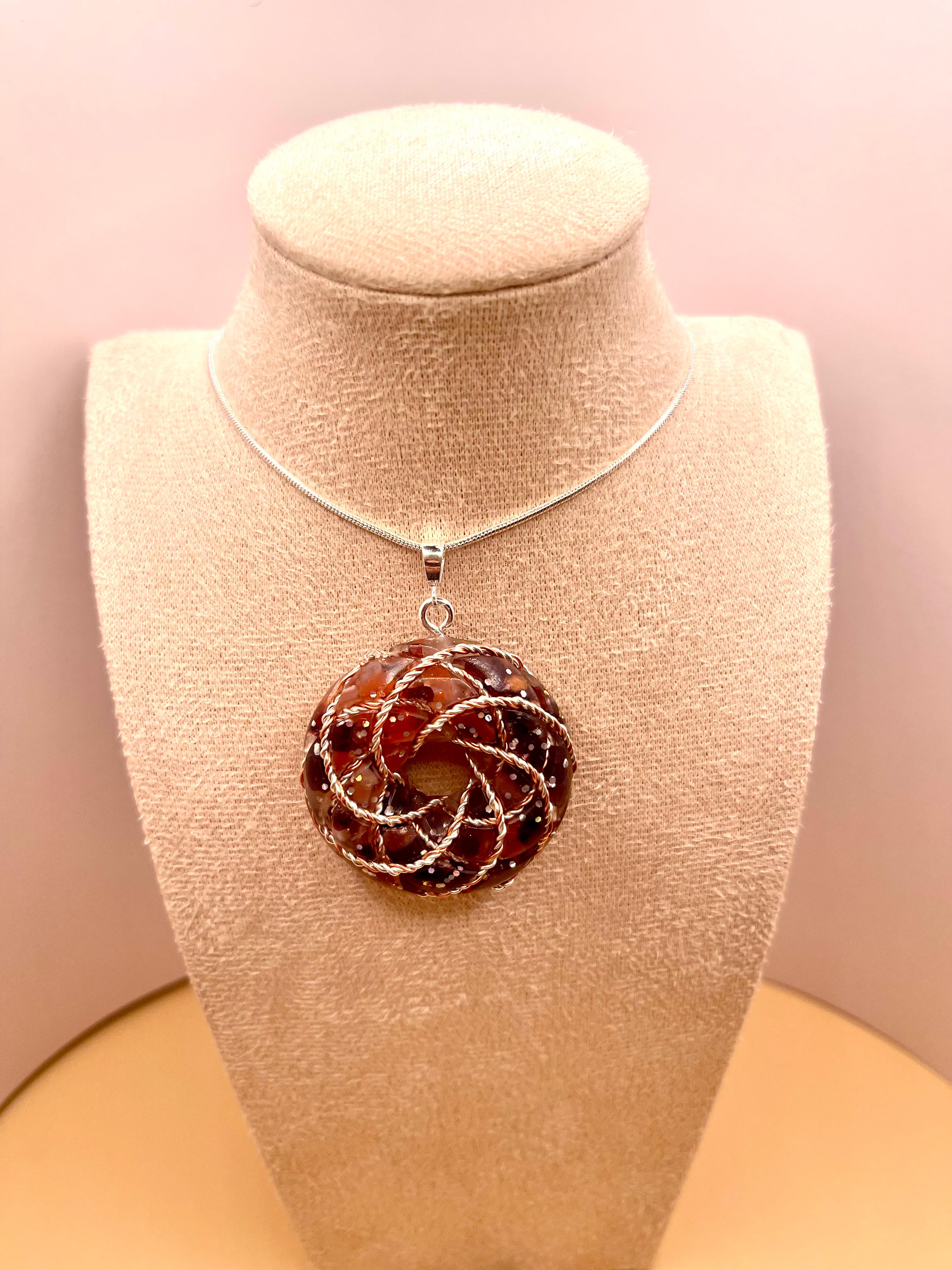 Pandantiv Toroidal „Focul Vieții” – Vitalitate, Energie Creatoare & Putere Instinctuală