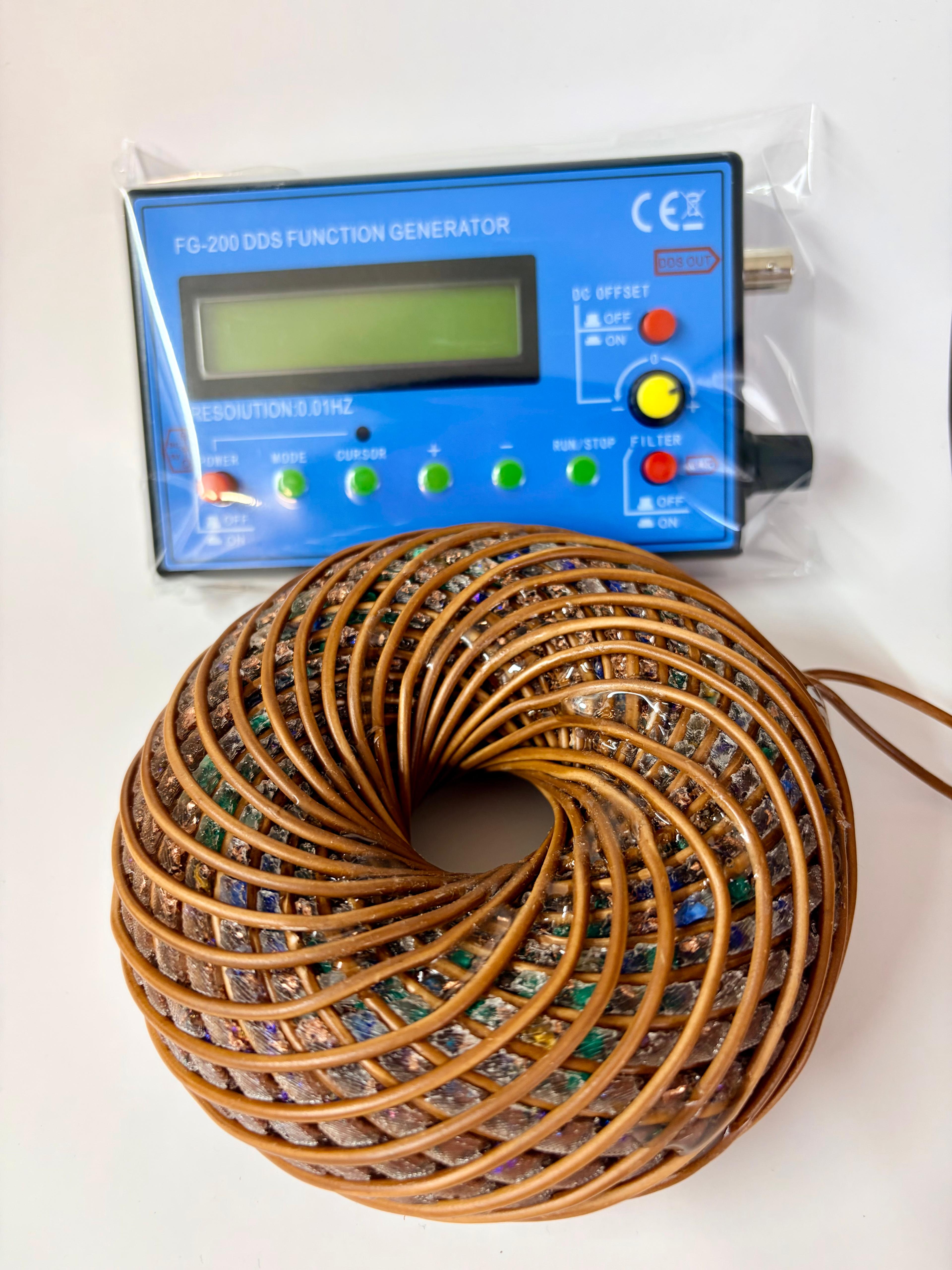 Bobină Toroidală – 12 cm cu 24 Spire