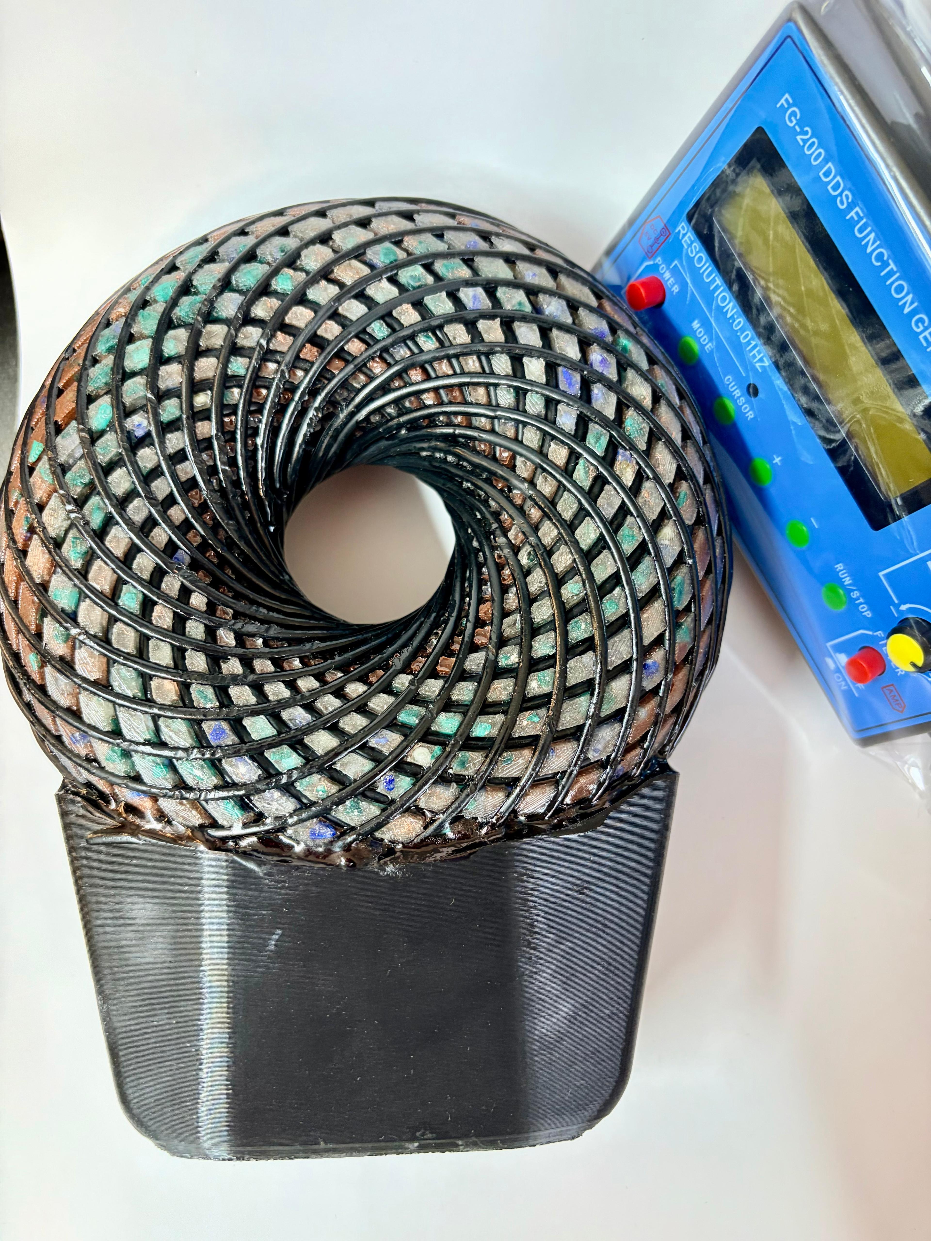 Bobină Toroidală – 15 cm cu 24 Spire