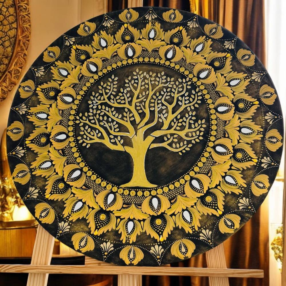 Mandalele pictate manual – culoare, energie & echilibru - Tablou